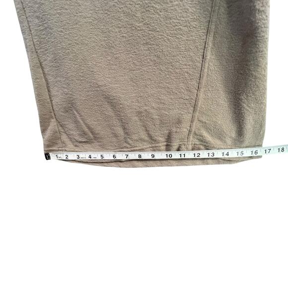 Aerie Soft Life Pants Womens L Beige Wide Leg High Rise Weekend Casual Lounge - Picture 12 of 16